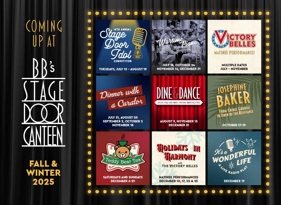 Stage Door Canteen Season Announcement Graphic