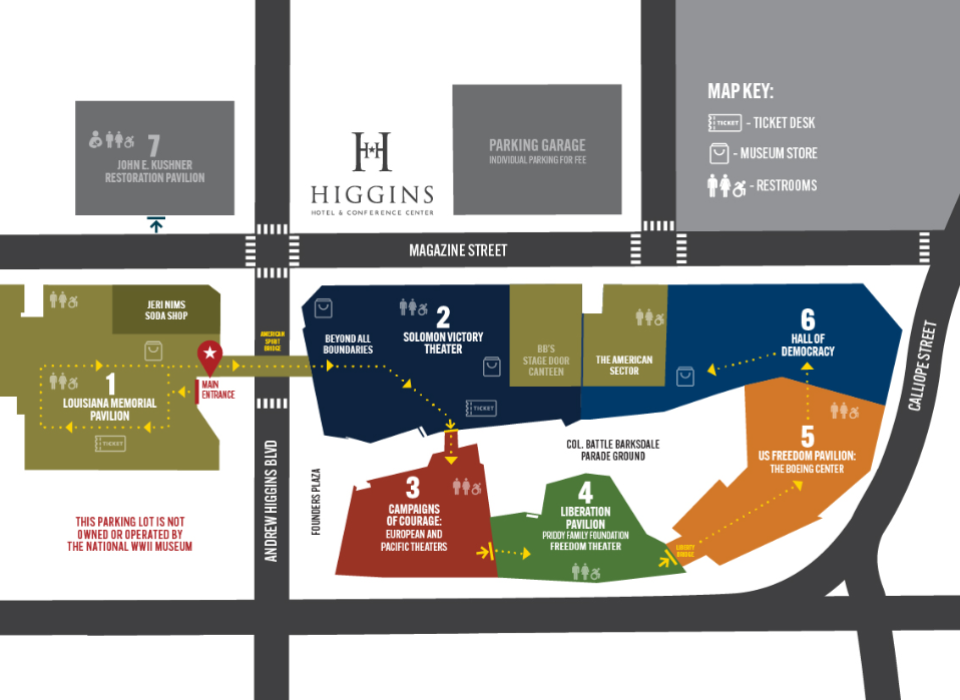 Full-Day Itinerary Map