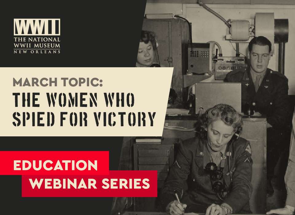 the women who spied for victory | education webinar series