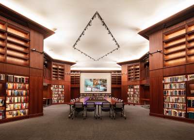 Hall of Democracy Library at the National WWII Museum