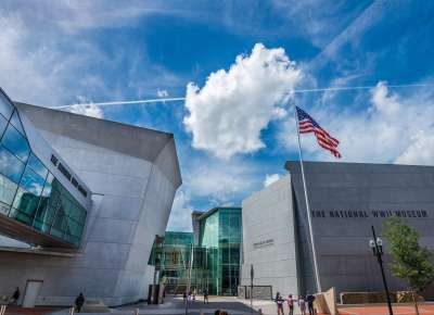 Exterior shot of the Campaign of Courage bridge