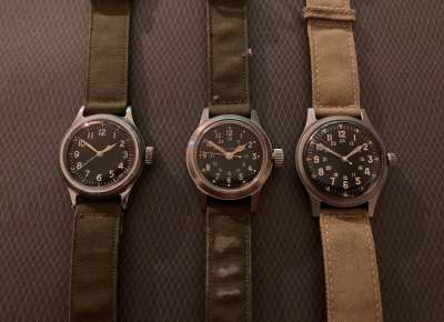 Evolution of the military watch